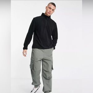 Rains Half Zip Pullover Sweater